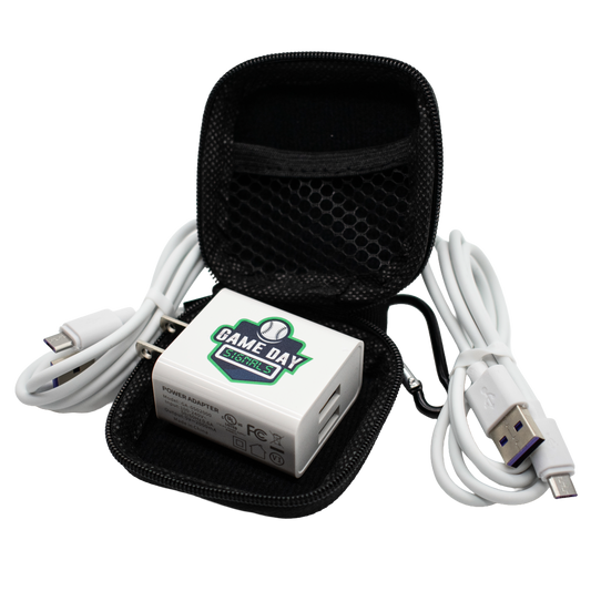 Charger (Charges two units simultaneously.)