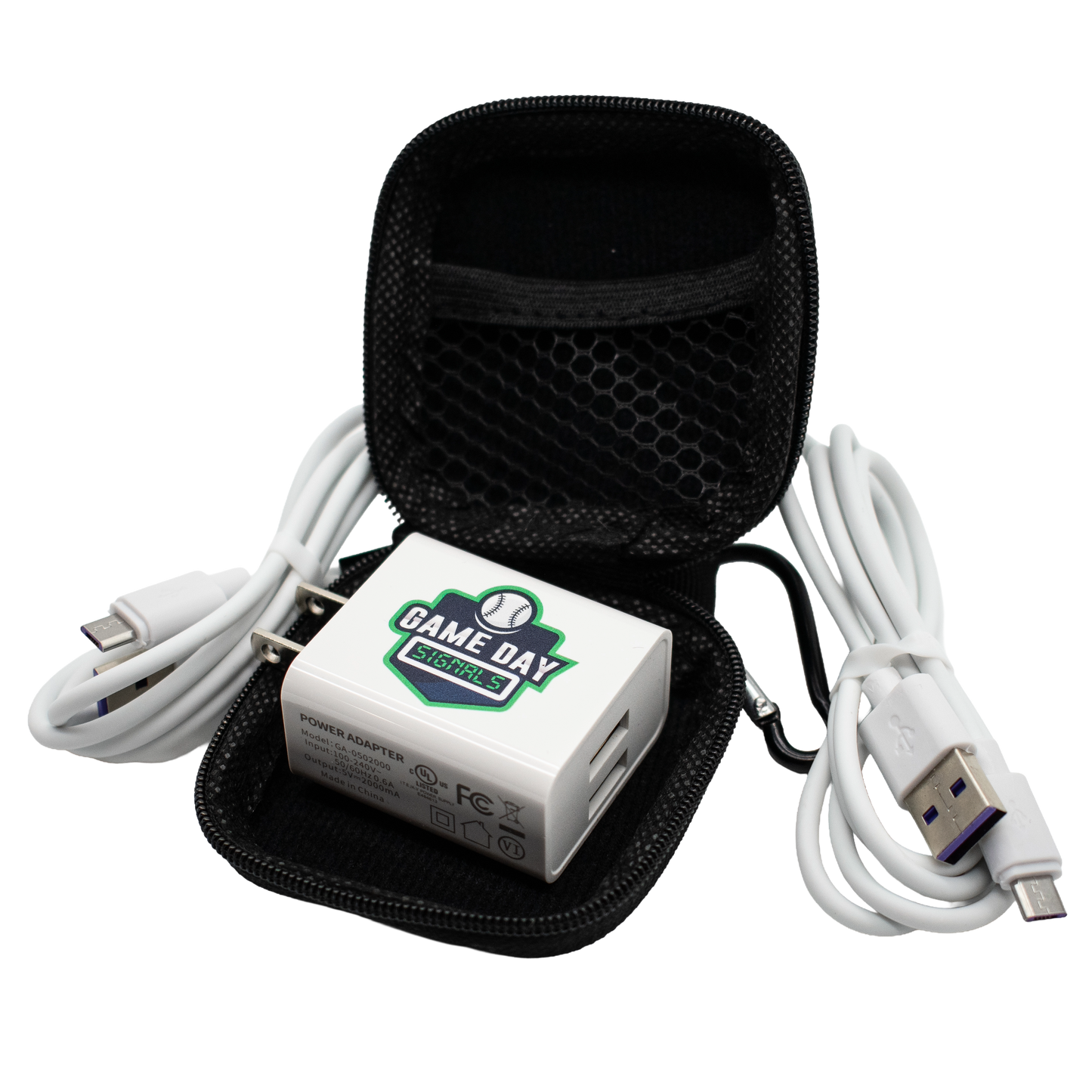 Charger (Charges two units simultaneously.)