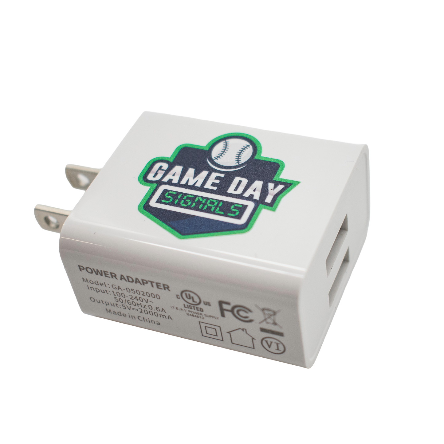 Charger (Charges two units simultaneously.)