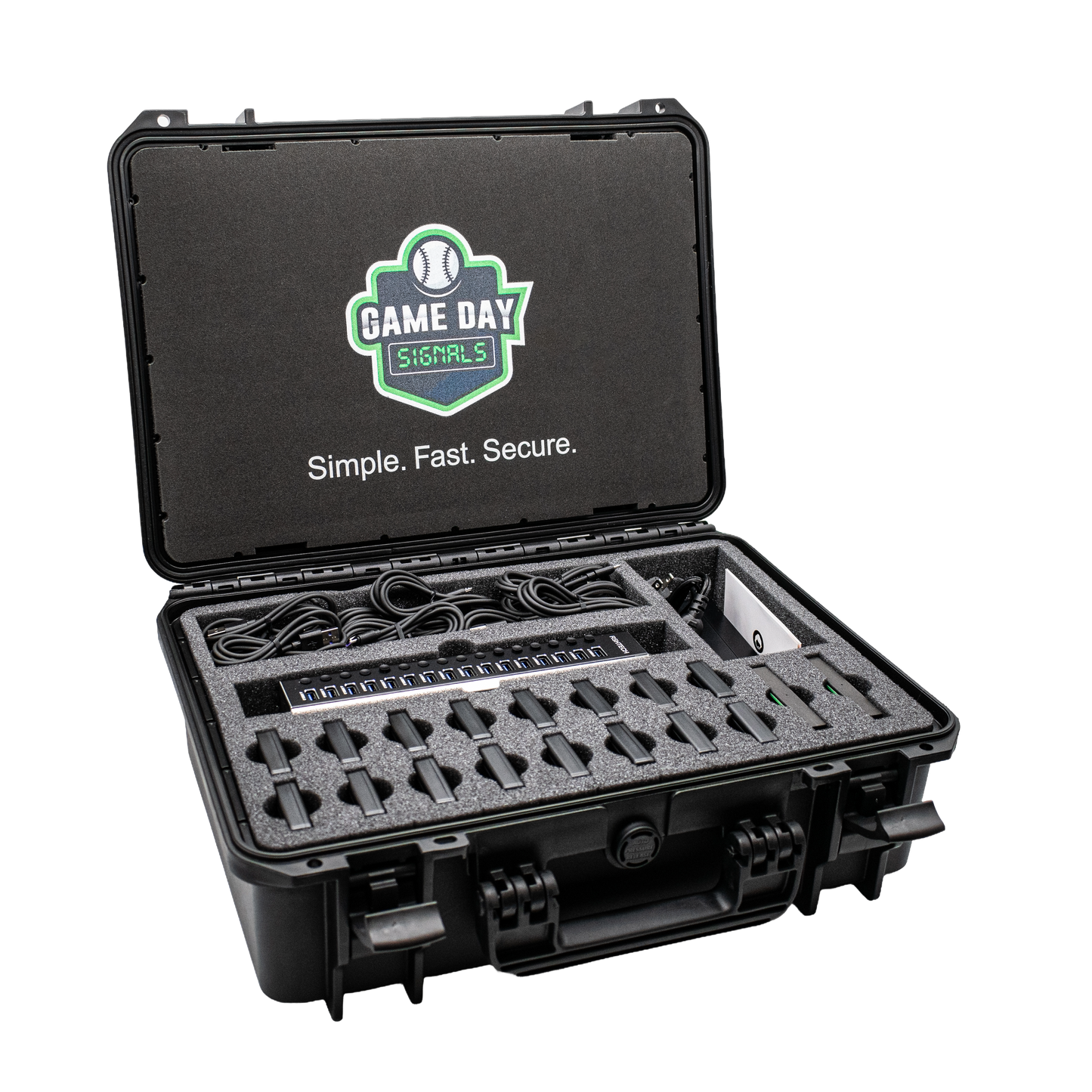 Carrying Case and Charging Hub