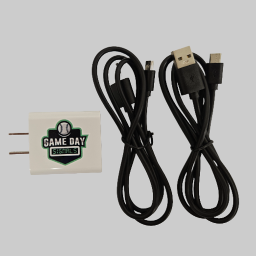 Charger (Charges two units simultaneously.)